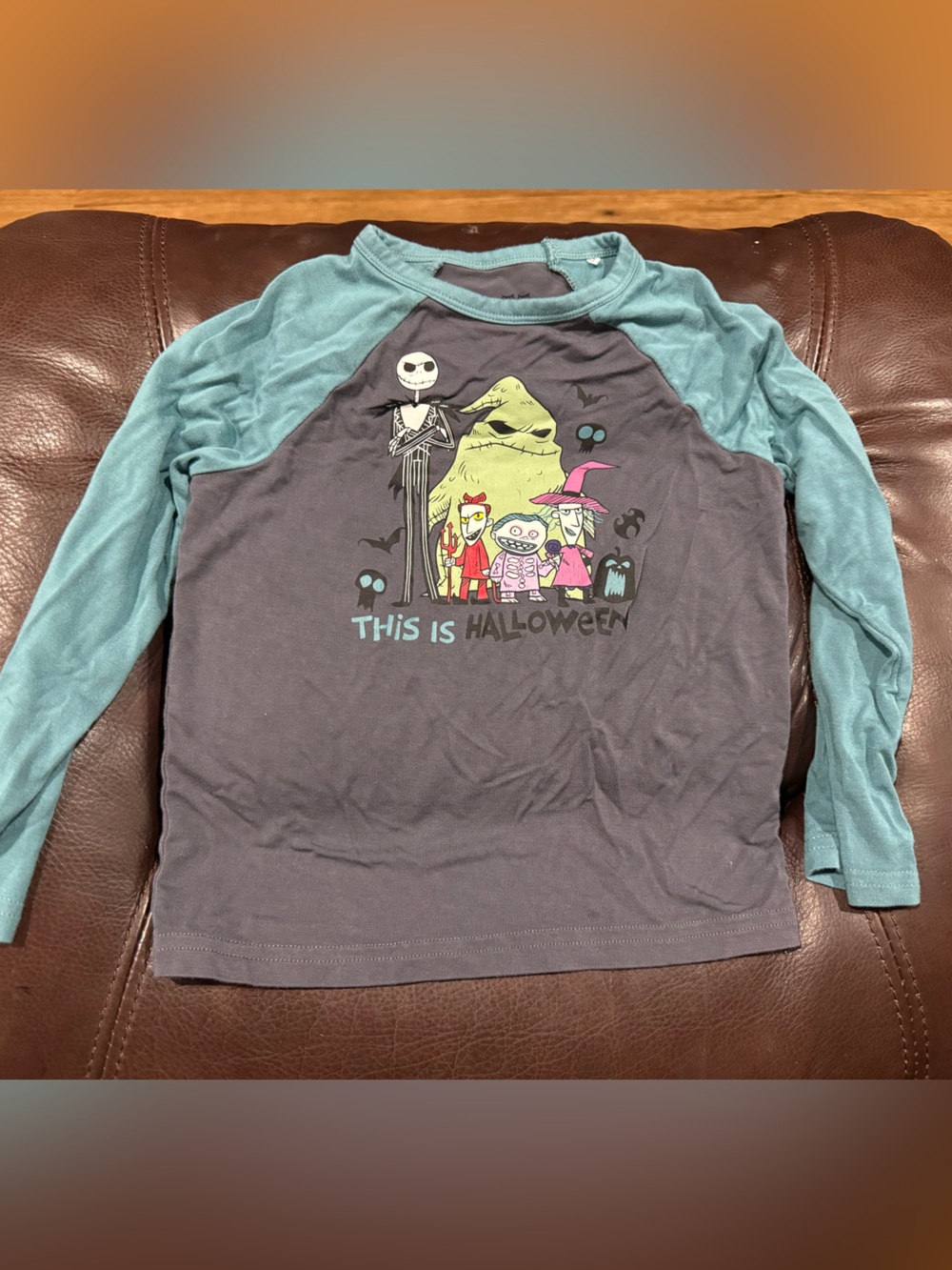 Little Sleepies Disney This Is Halloween Raglan Tee - Play Collection